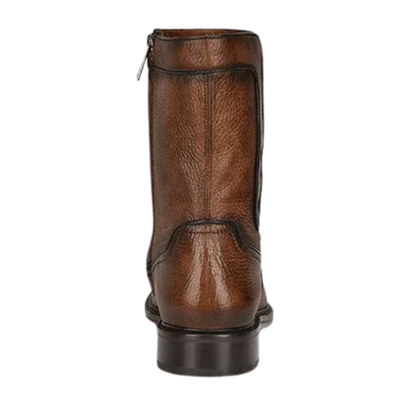 Almond Deer Zipper Casual Ankle Boot FC661