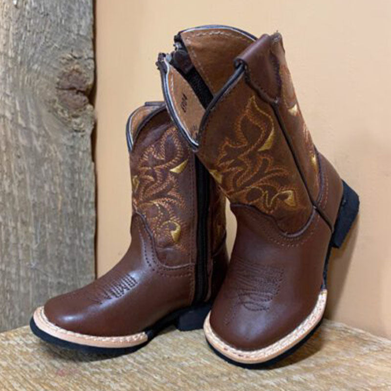 Infant Brown Western Boot TMI200654