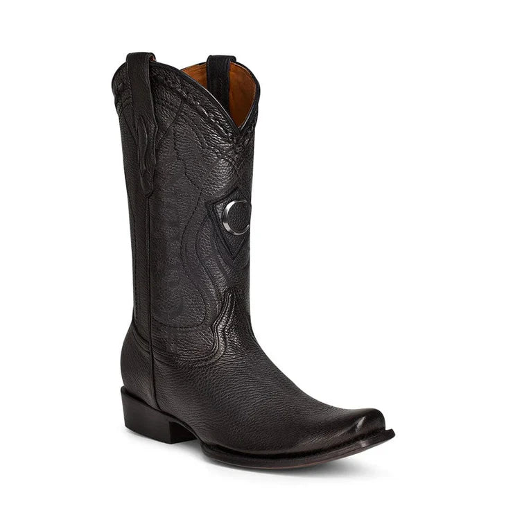 Marconi Black Cowboy Boot CU587