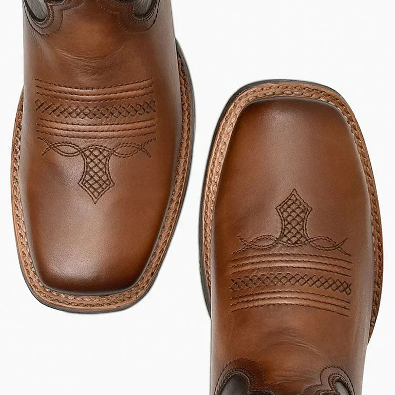 Satro Sand Brown Cowboy Boot CU656