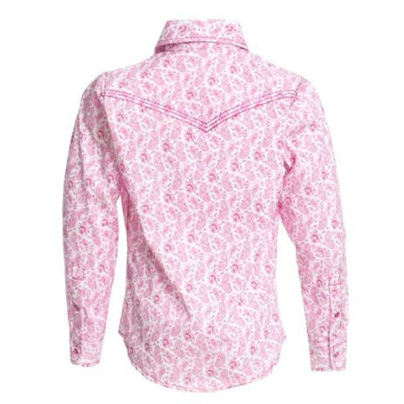 Tonal Paisley Pink Shirt 425601-150-K YTH