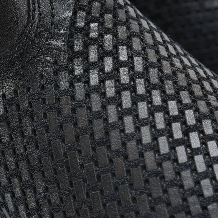 Oxford Laser & Woven Narrow Square Toe Boot CU969