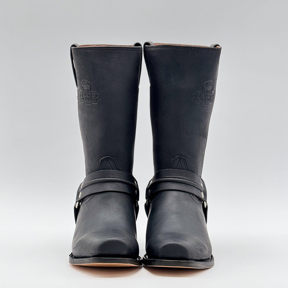 600 Trompa de Puerco Black Cowboy Boot