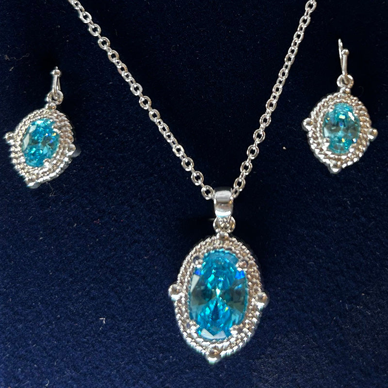 Artic Crystal Necklace JS5781