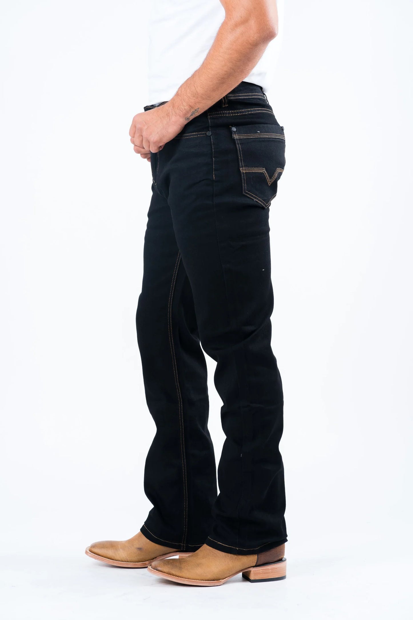 Boot-Cut Premium Denim Pants BCJ8709