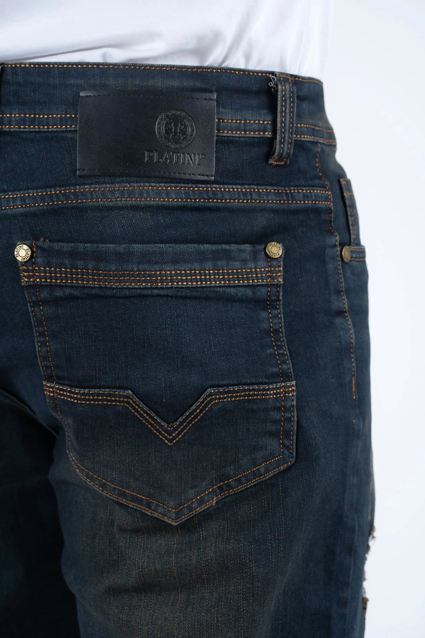Boot-Cut Premium Denim Pants BCJ9198