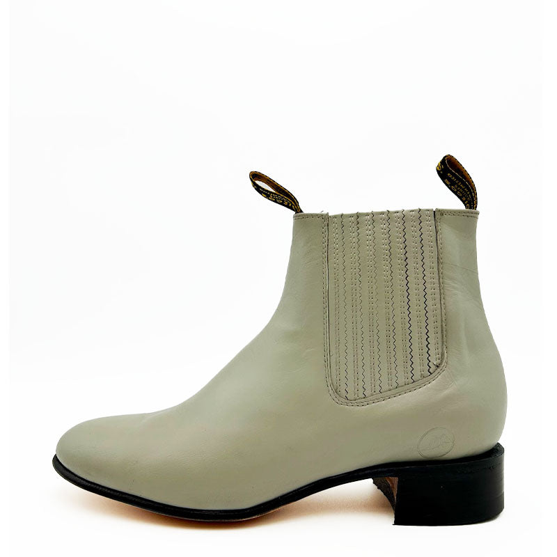 45 Piel Rodeo Imports Hueso Ankle Boot