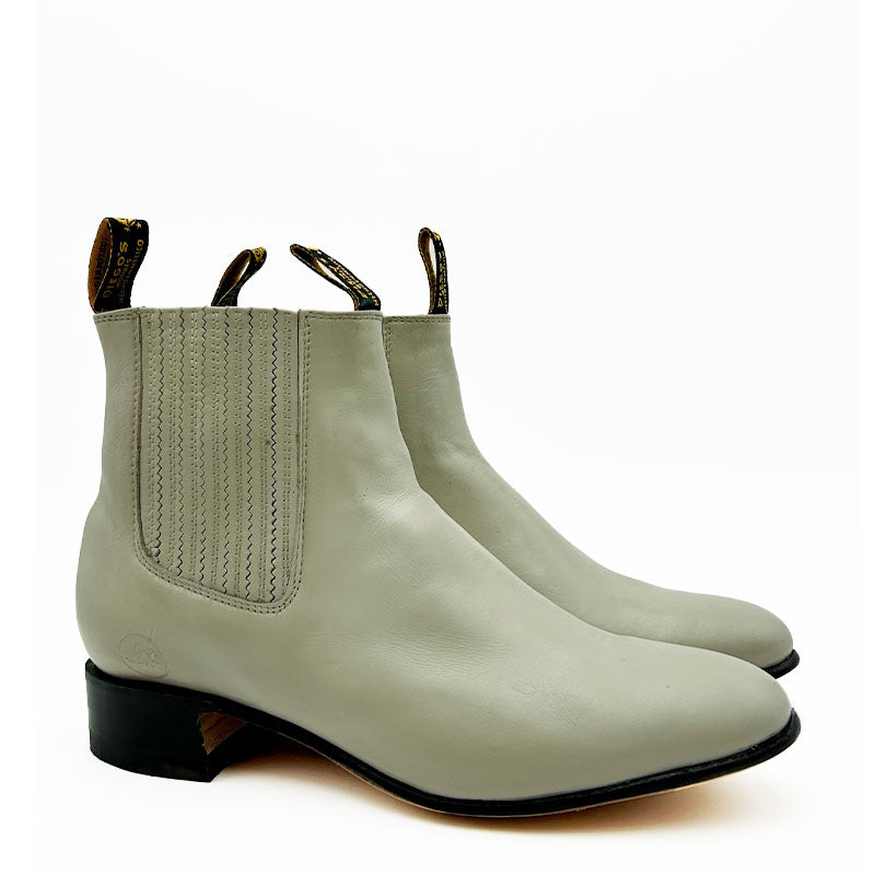 45 Piel Rodeo Imports Hueso Ankle Boot