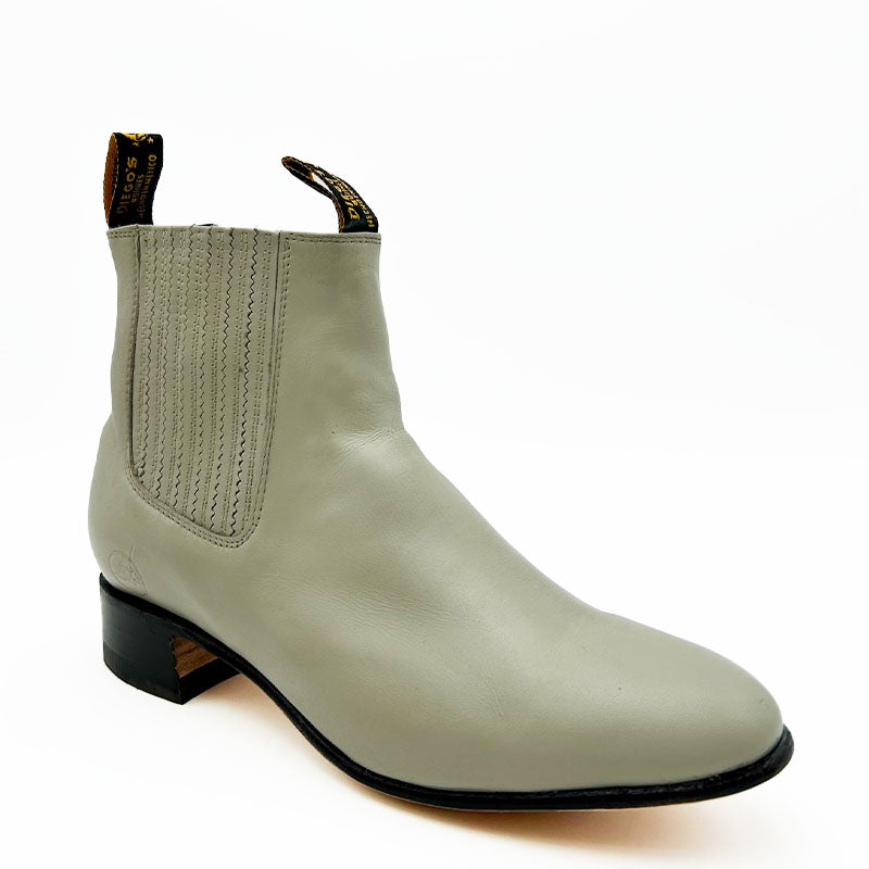 45 Piel Rodeo Imports Hueso Ankle Boot