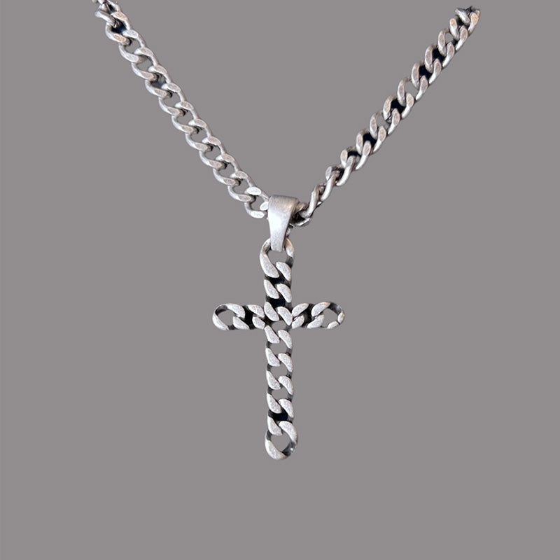 Braided Cross Necklace NC5681