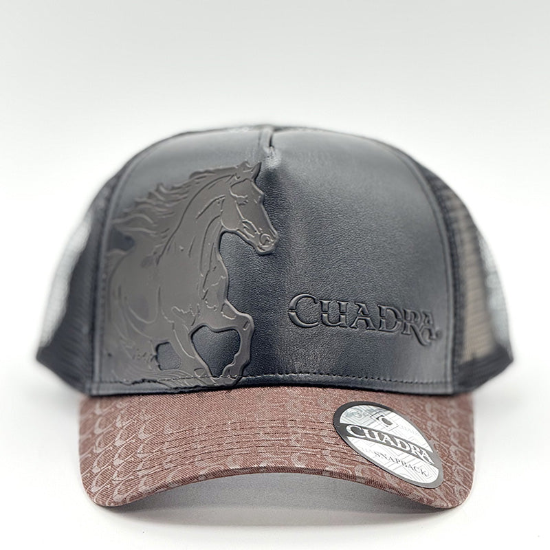 Chocolate Horse Patch Cap CC120