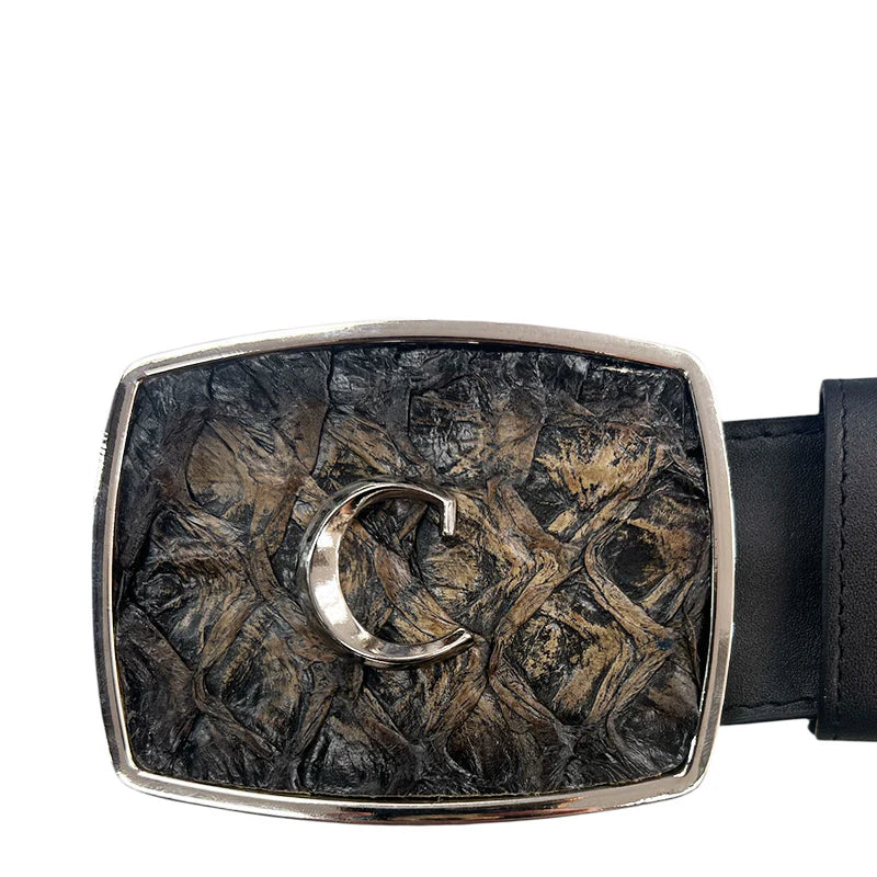 Pirarucú Chocolate Square Belt BC358