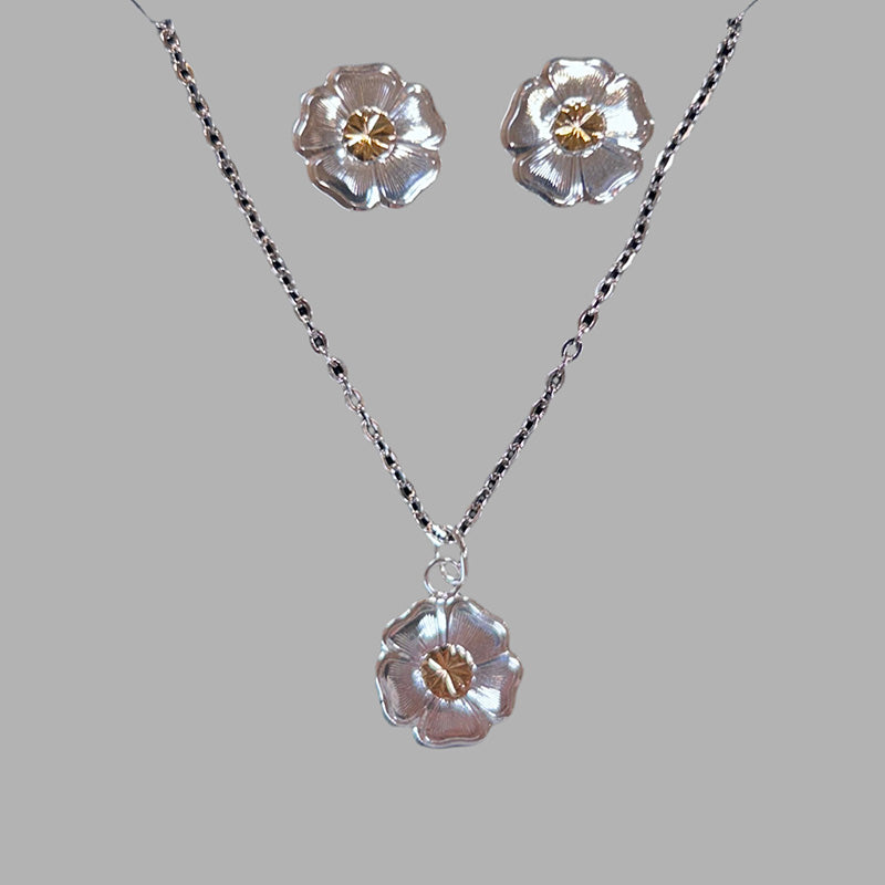 Classic Flowers Necklace JS5674