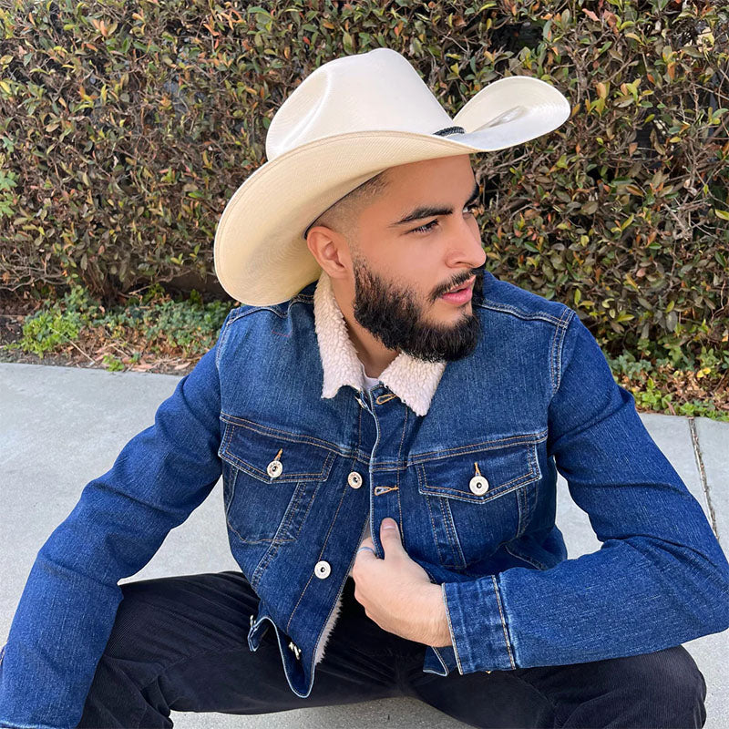 Sherpa Lined Denim Jacket DMJ8841
