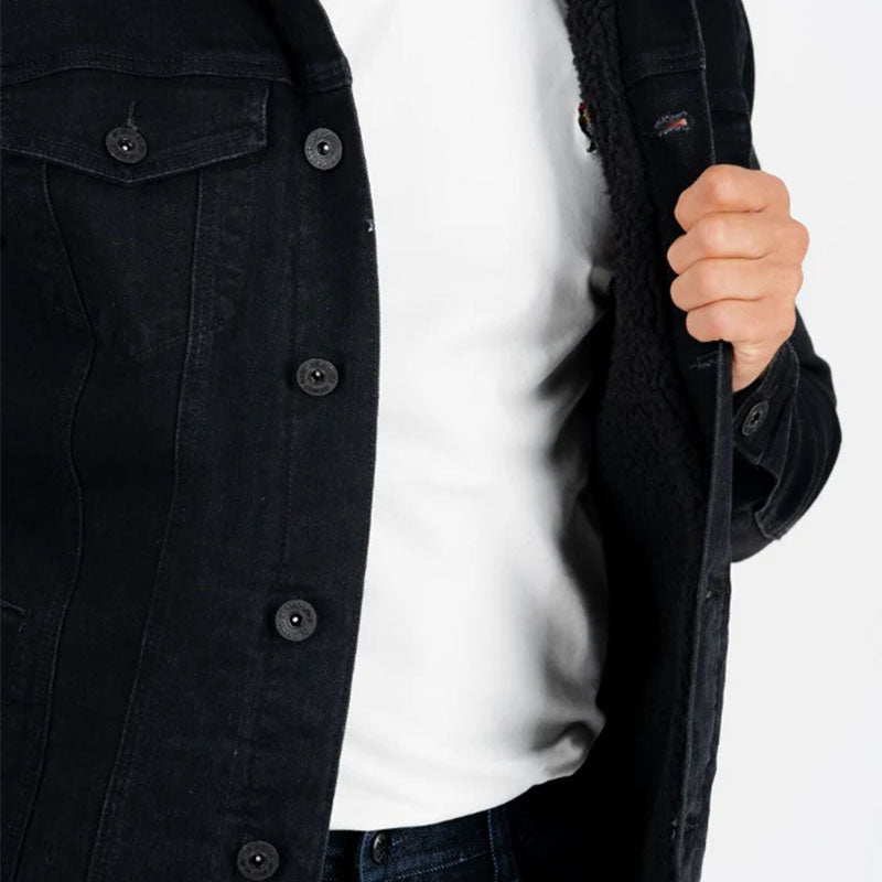 Sherpa Lines Denim Jacket DMJ8843