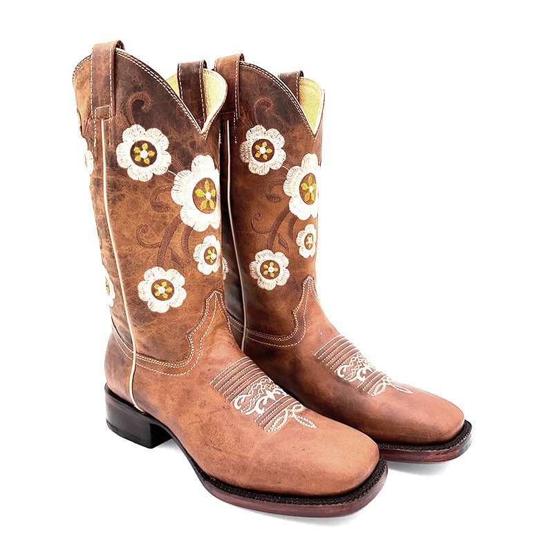Ebano Honey Western Boot 1852
