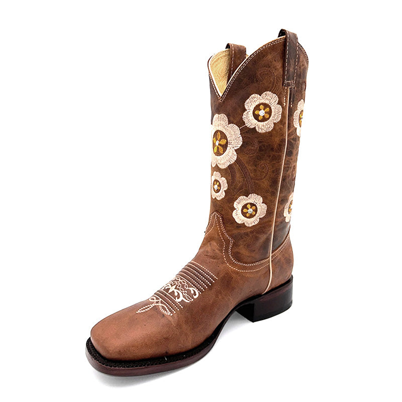 Ebano Honey Western Boot 1852
