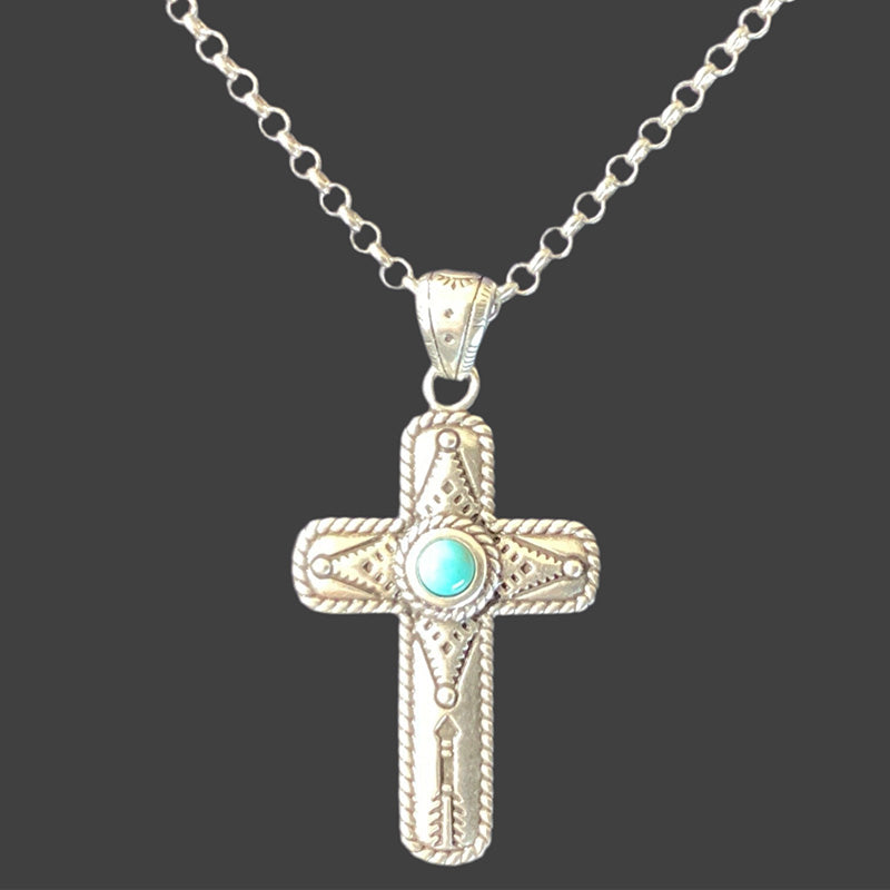 Etched Faith Necklace NC5303