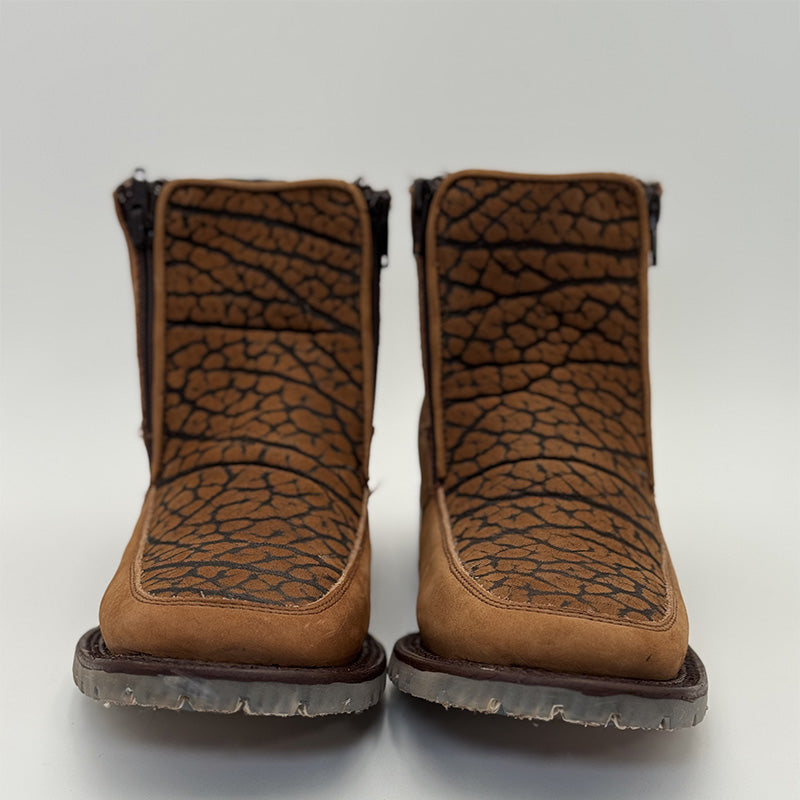 Honey Bull Collar Ankle Boot 0119