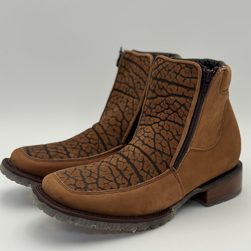 Honey Bull Collar Ankle Boot 0119