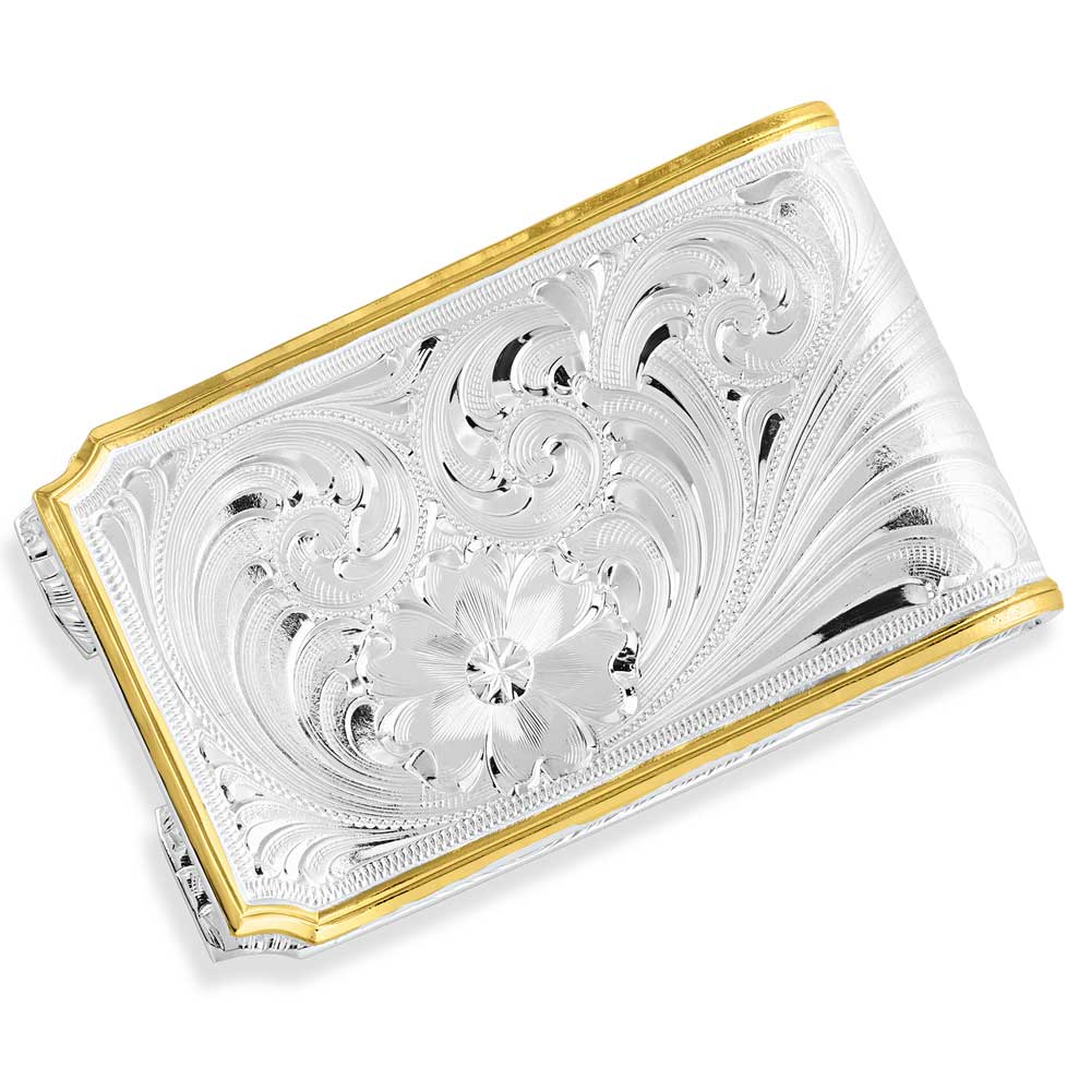 Horses Shoe Silver Money Clip MCL5236