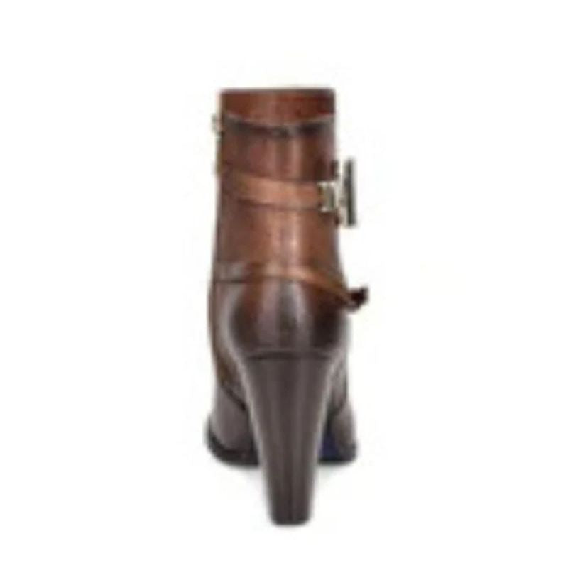 Maple Deer Cowhide Ankle Boot FC535