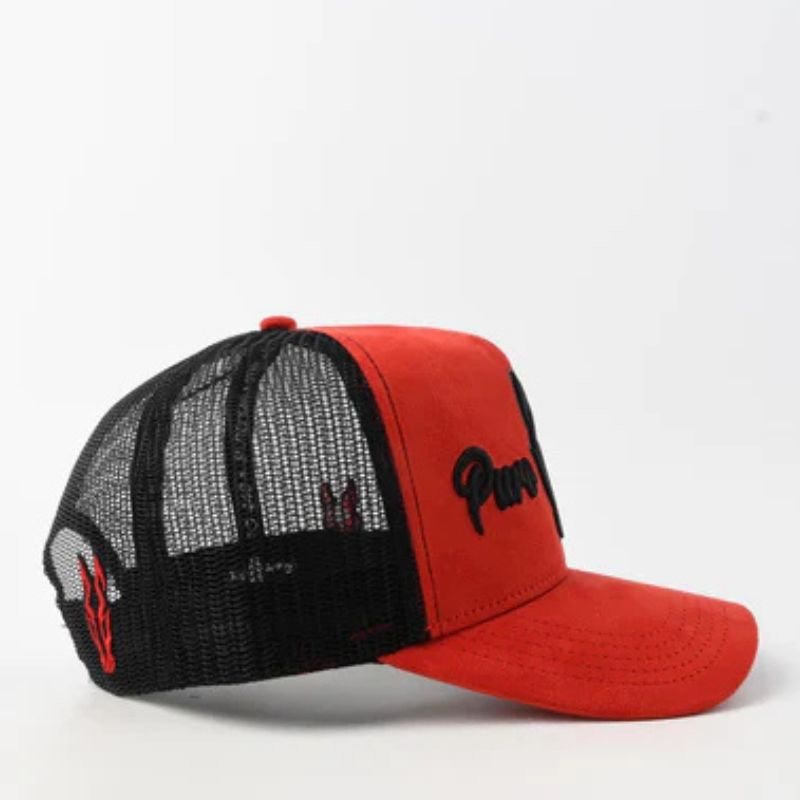 Original Logo Red & Black Cap