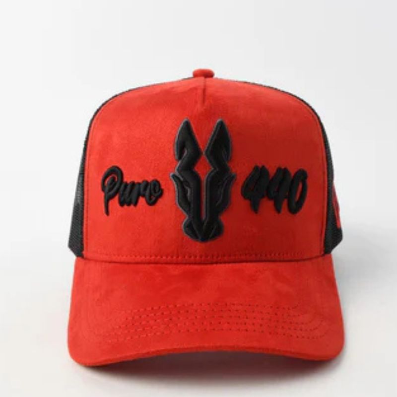 Original Logo Red & Black Cap