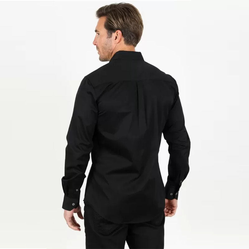 Modern Fit Black Shirt CTL9258