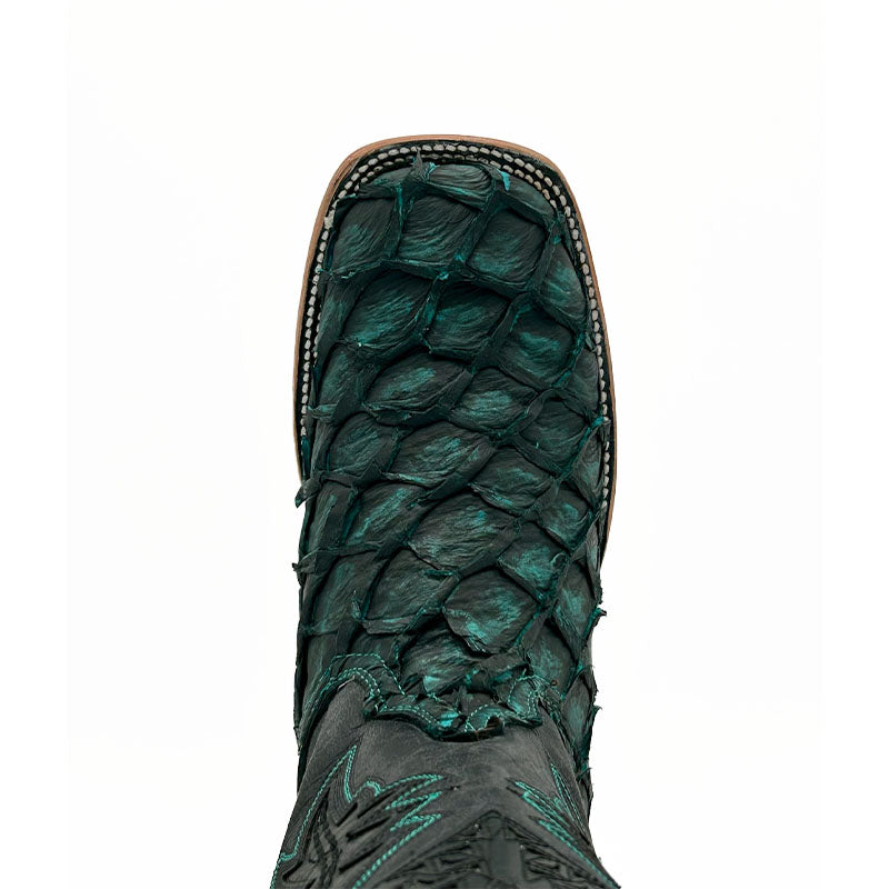 Fish Turquoise Espetial Cowboy Boot