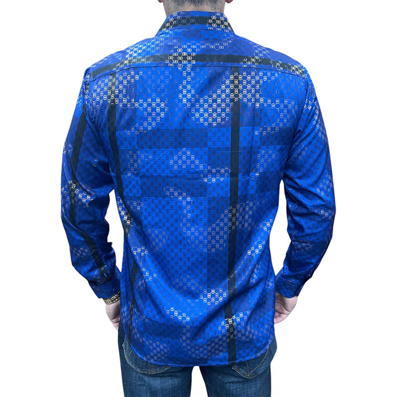 Royal Blue Shirt FL-2228