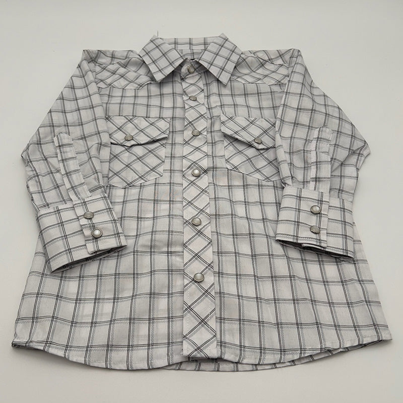 Boys Shirt White LW126K #19