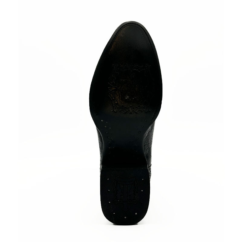 Black Caiman Belly Cowboy Boot TMX200171