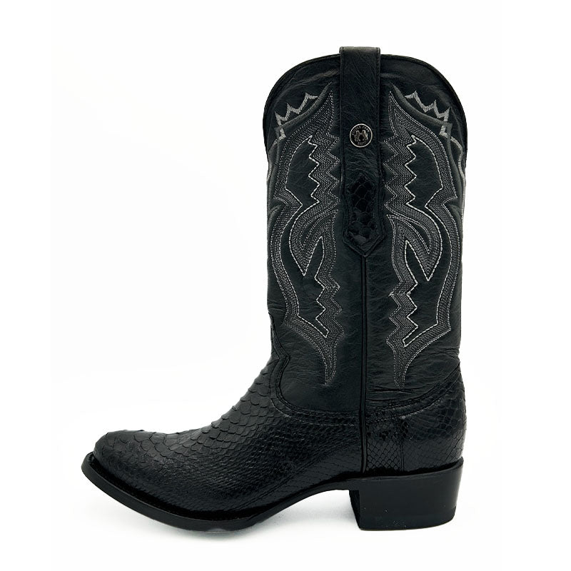 Black Piton Cowboy Boot TMX200433