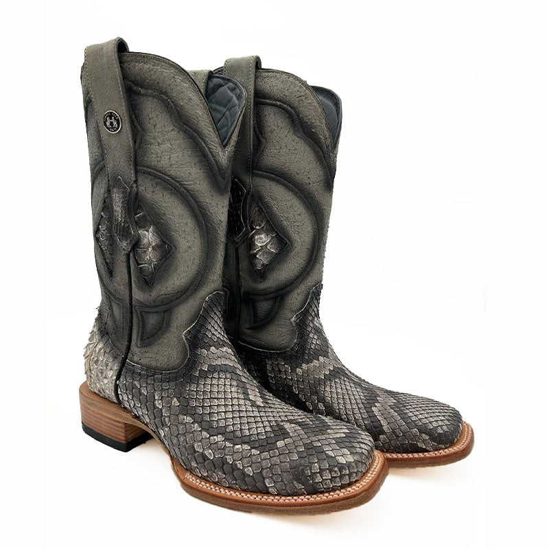 Python Molorus Shine Natural Cowboy Boot TMX208062