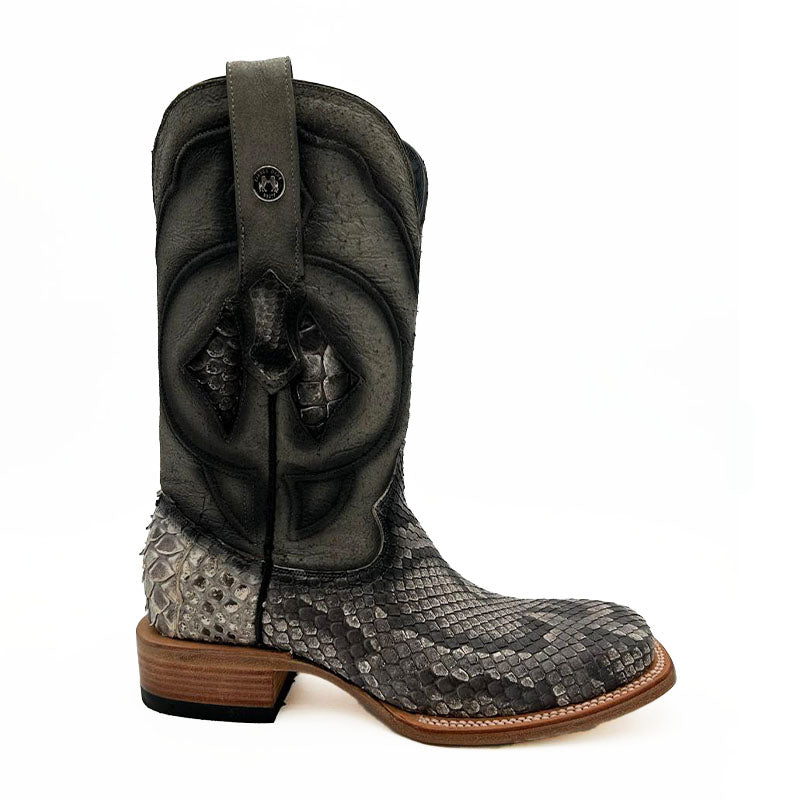 Python Molorus Shine Natural Cowboy Boot TMX208062