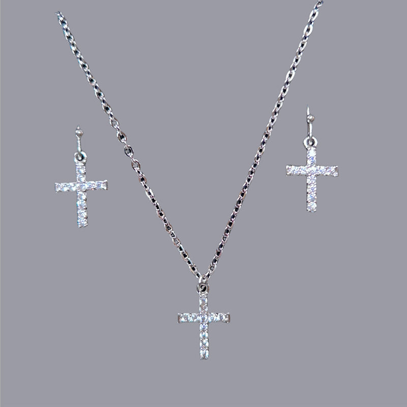Unwavering Cross Necklace JS4543