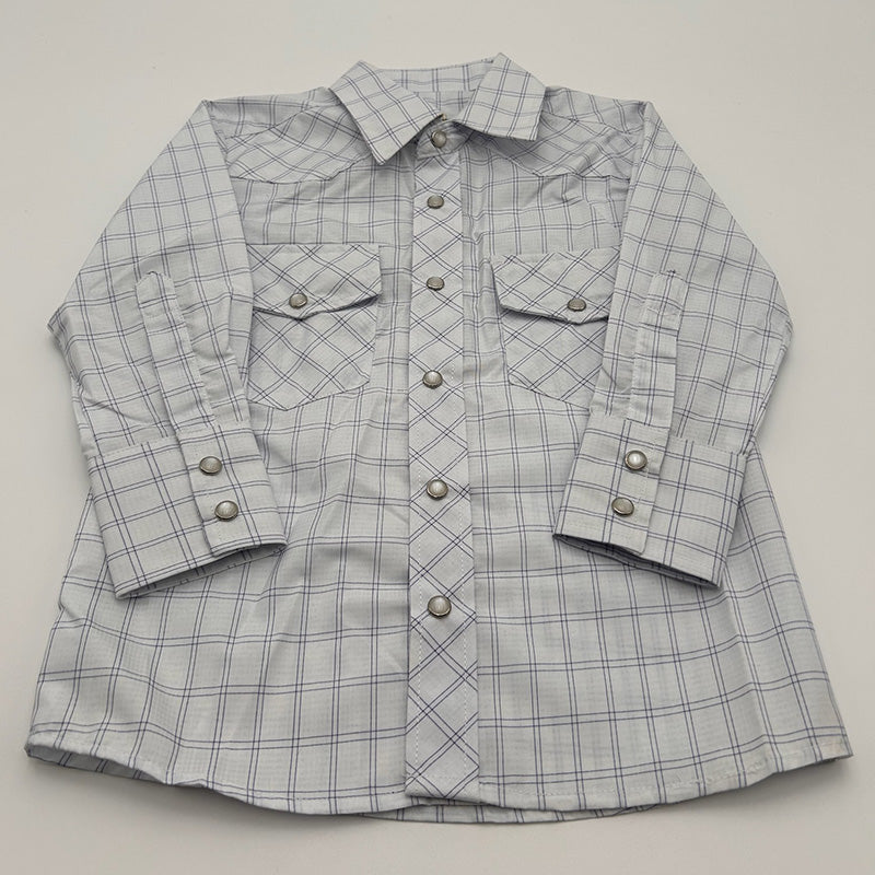 Boys White/Blue Shirt LW126K #16