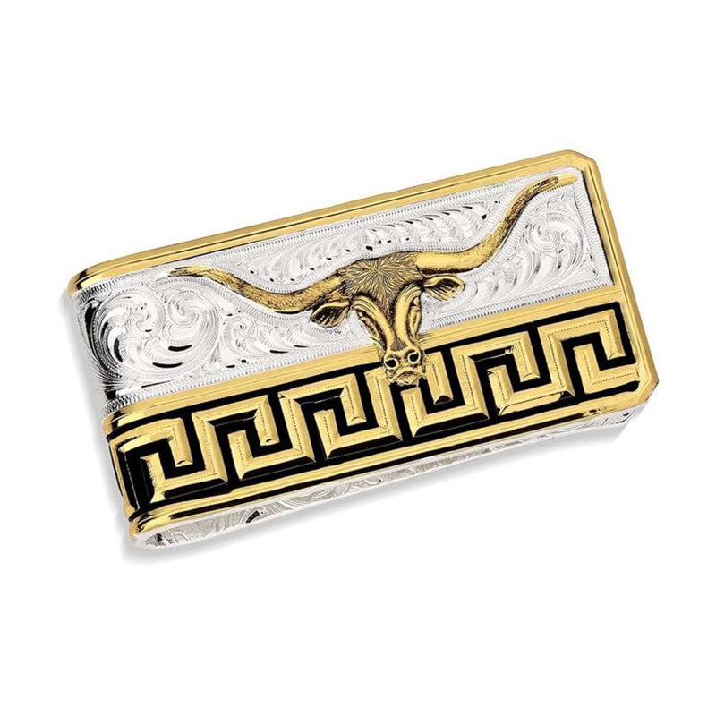 Cowboy Sterhead Money Clip MCL5912 2T
