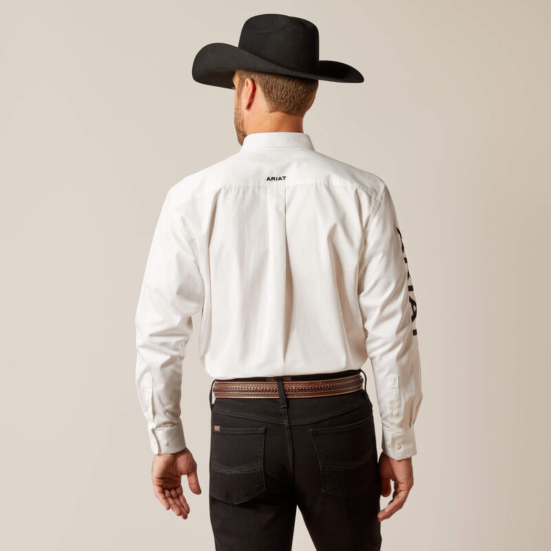 Team Logo Twill White Shirt 10046825