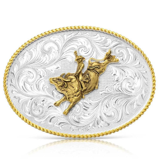 Oval Bull Buckle 1255-528