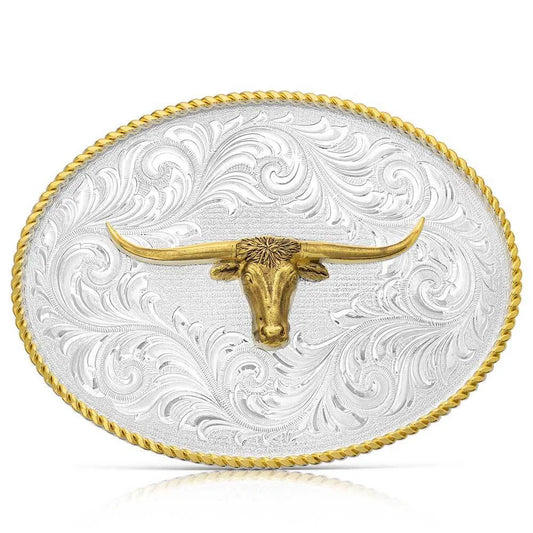 Oval Longhorn Buckle 1255-767M