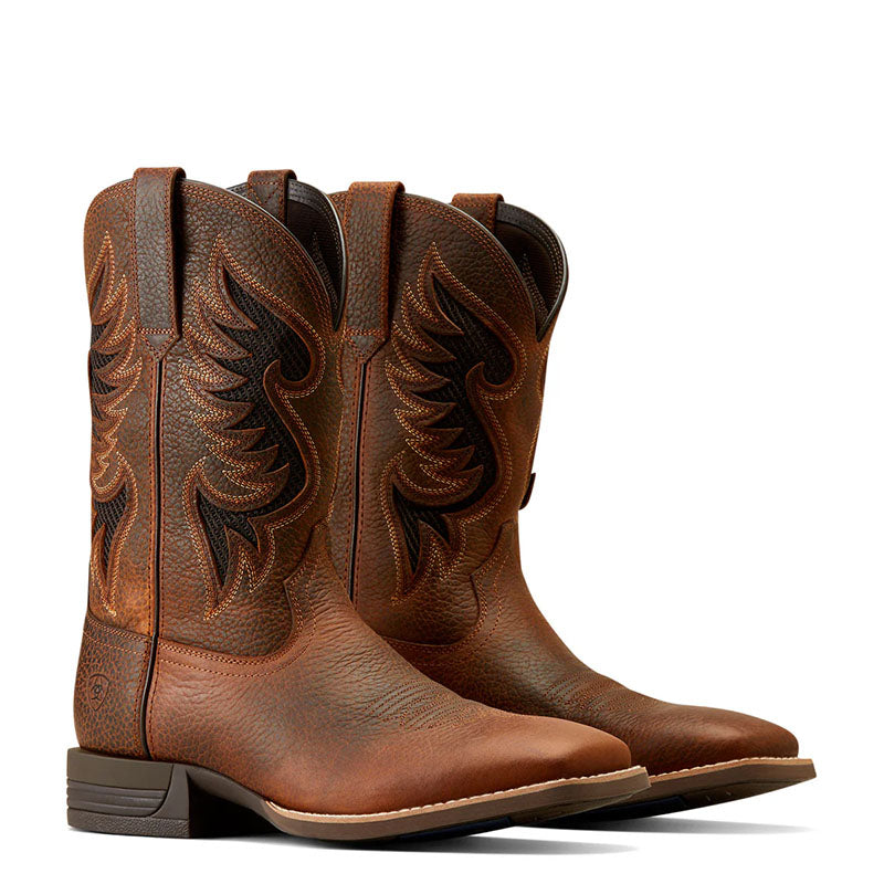 Cowpuncher Brown Oiled Rowdy Venttek Work Boot 10051035