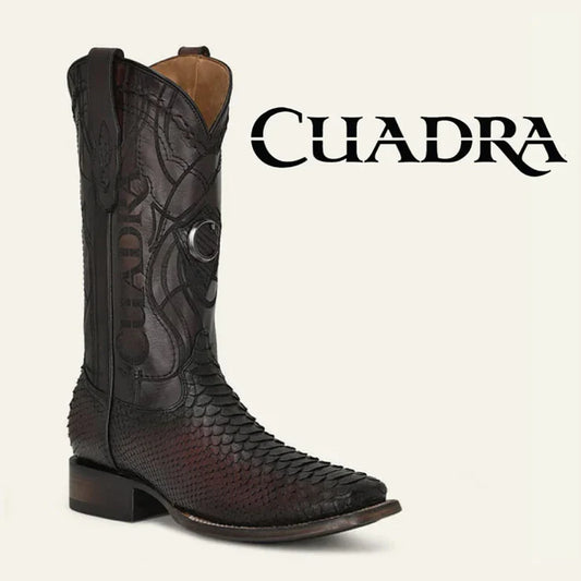 Lisboa Cherry Python Cowboy Boot CU746