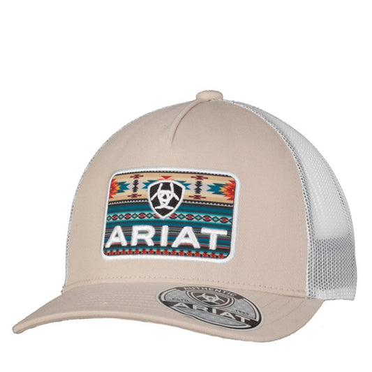 Ariat Rectangle Southwestern Beige Cap A300085831