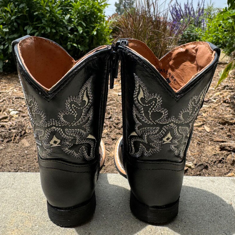 Infant Black Western Boot TMI200645