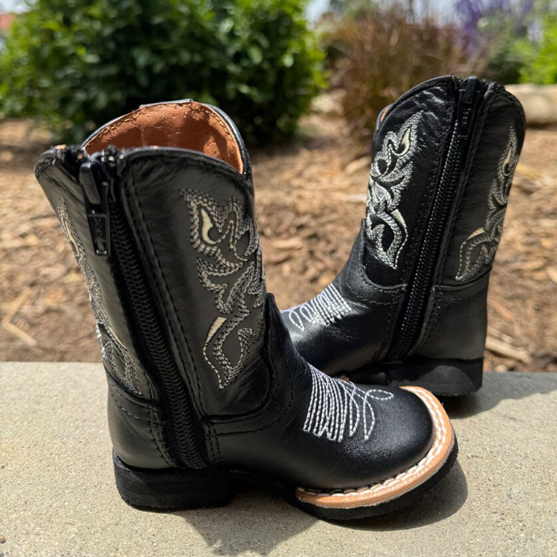 Infant Black Western Boot TMI200645