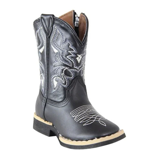 Infant Black Western Boot TMI200645