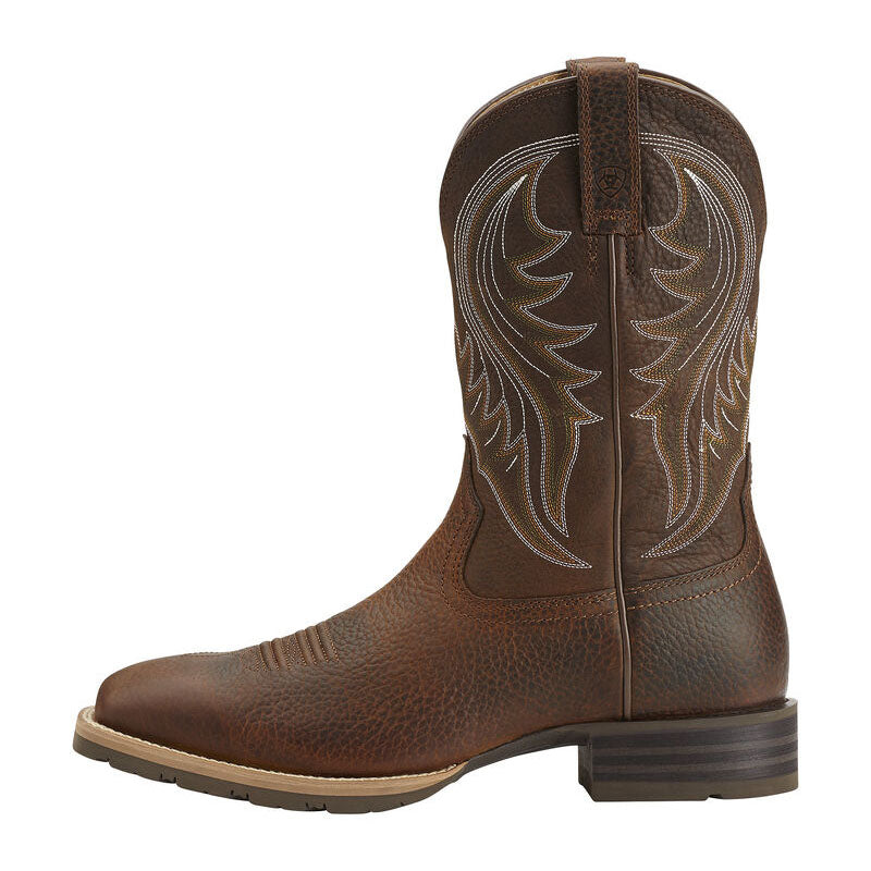 Hybrid Rancher Brown Oiled Cowboy Boot 10014070