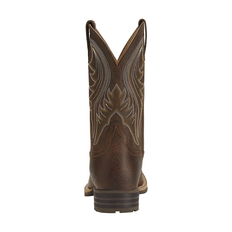 Hybrid Rancher Brown Oiled Cowboy Boot 10014070